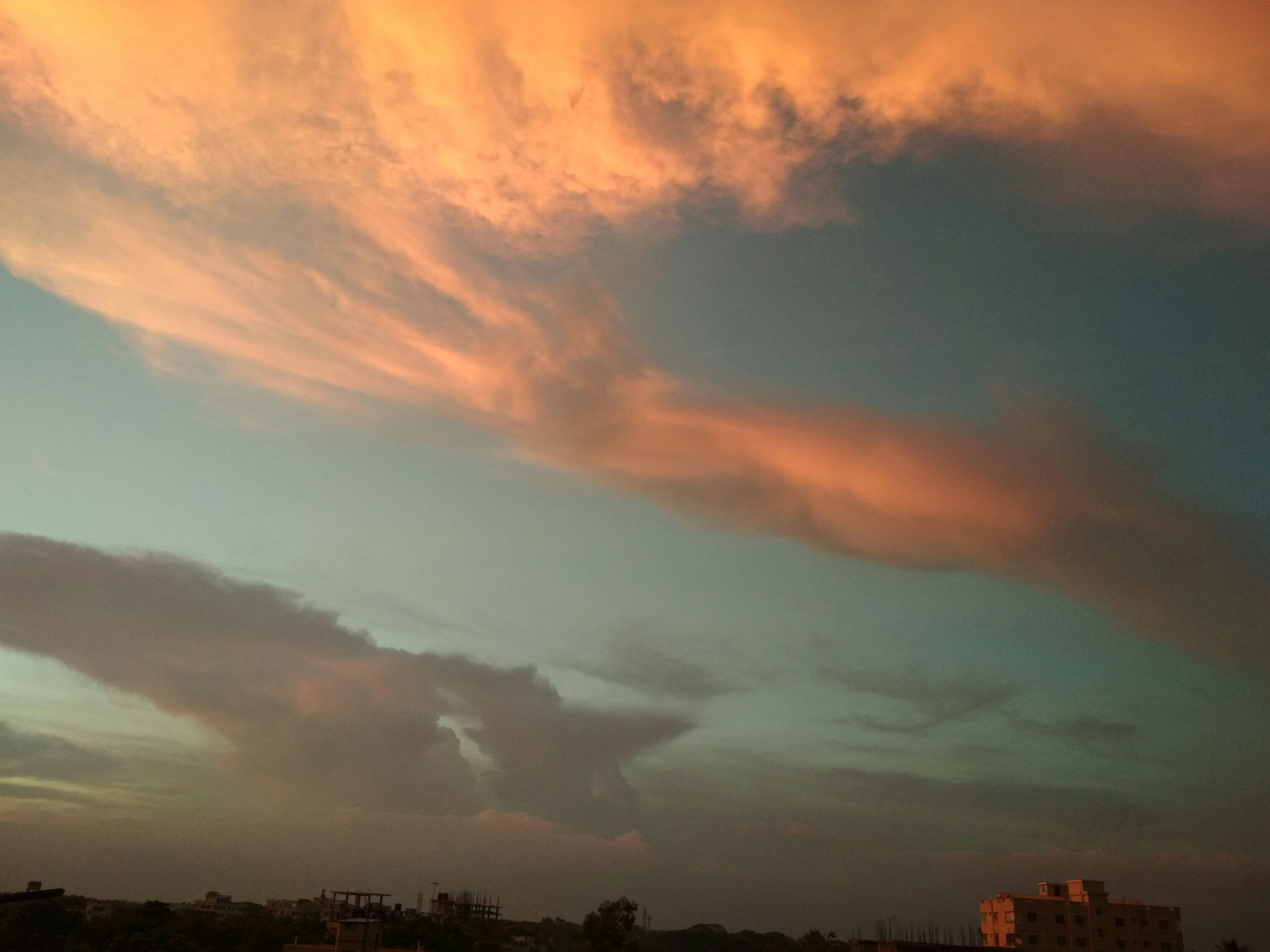 夕暮れの夕暮れ 日光の無料の写真素材