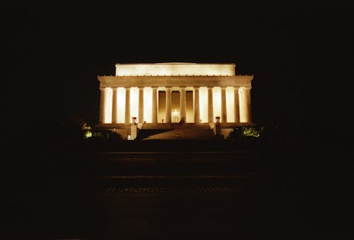 ランドマーク, リンカーン記念館, ワシントンDCの無料の写真素材