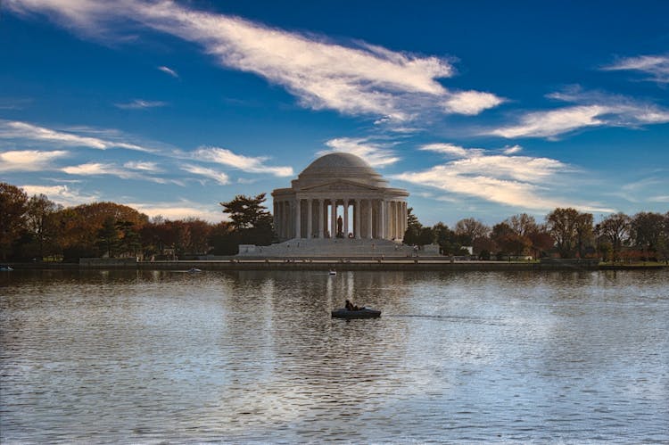 View Of The Jefferson Memorial