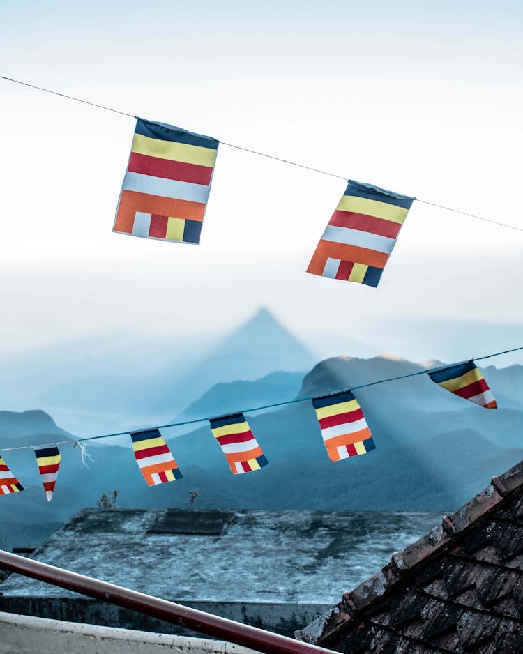 Prayer Flags Hanging