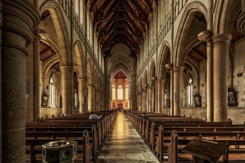 Foto d'estoc gratuïta de abadia, arcs, arquitectura