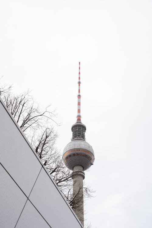 Fotobanka s bezplatnými fotkami na tému architektúra, Berlín, Fernsehturm Berlin