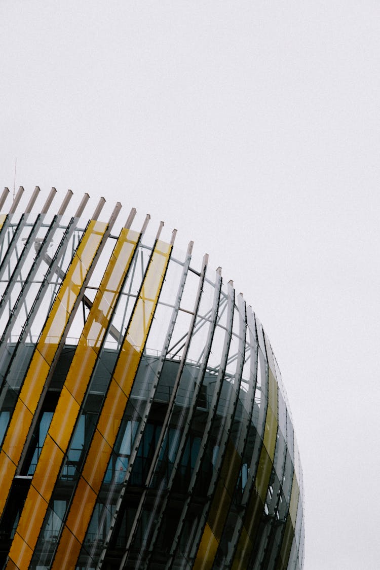 Panels On Cité Du Vin In Bordeaux, France