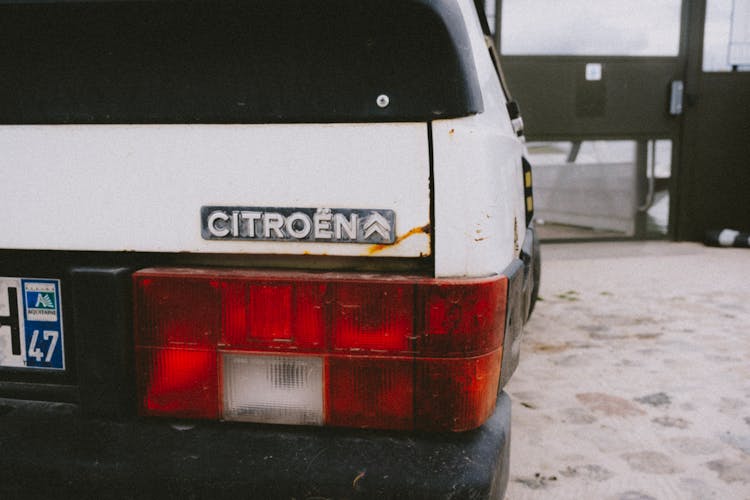 Dirty Vintage Car