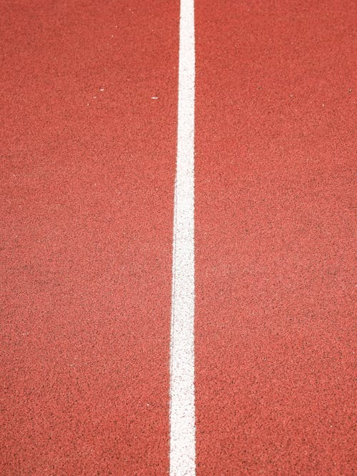 White Line on a Court 