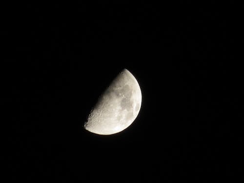 Základová fotografie zdarma na téma krátery, měsíc, měsíční svit