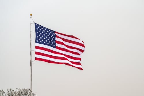 Gratis lagerfoto af amerikansk-flag, flagstang, patriotisme Lagerfoto
