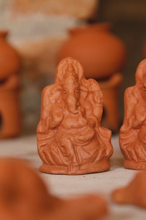 Darmowe zdjęcie z galerii z figurka, ganapati, ganesha