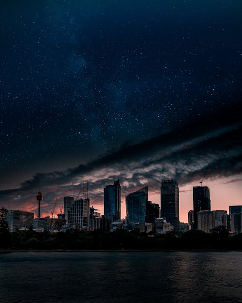 Free sydney by night Stock Photo