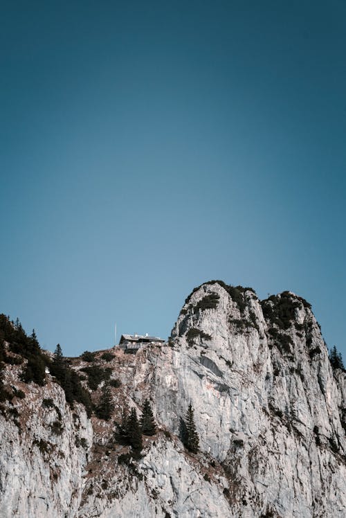 垂直ショット, 山, 岩石層の無料の写真素材