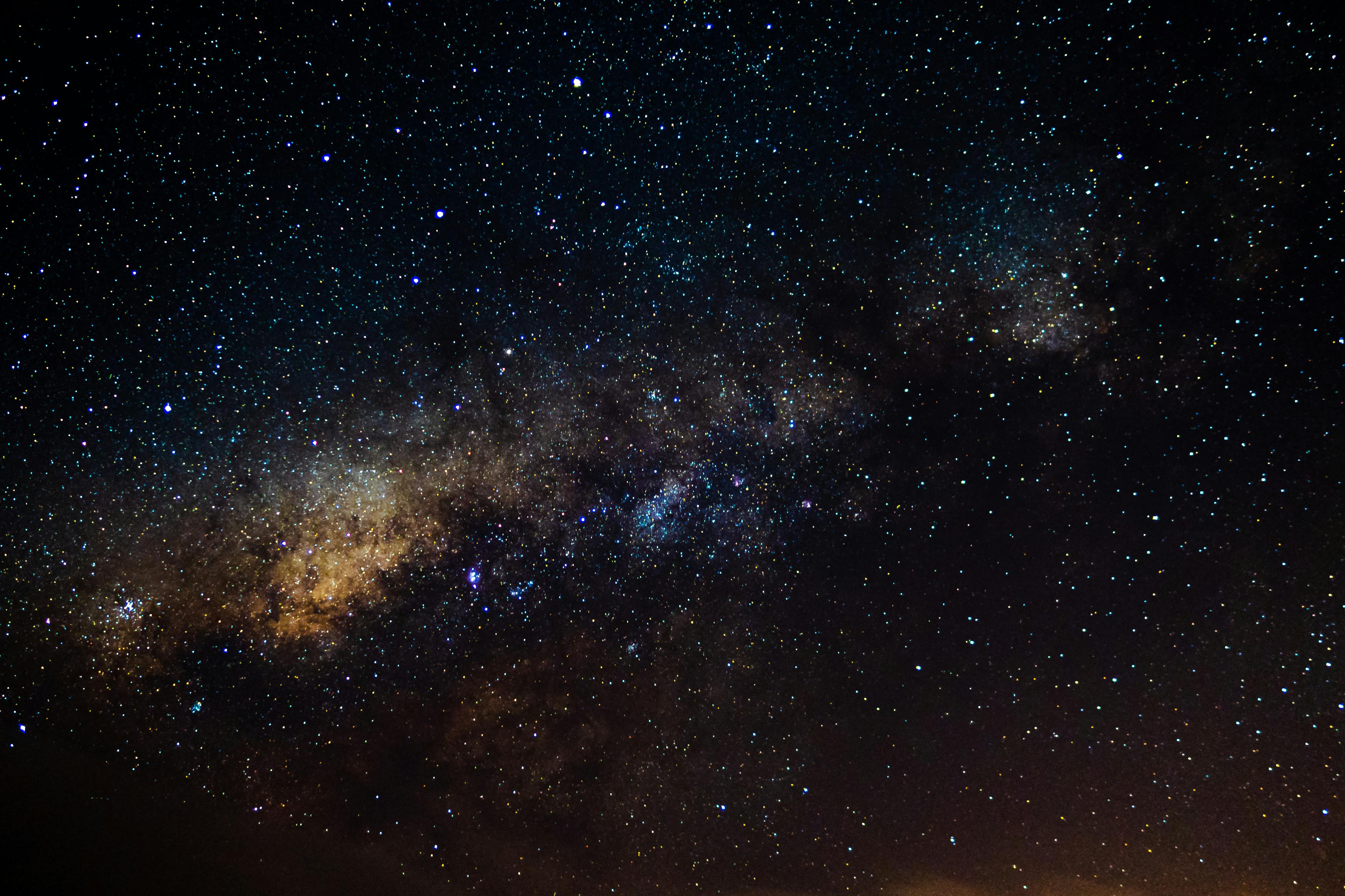 Stunning capture of the Milky Way galaxy showcasing the night sky and stars.