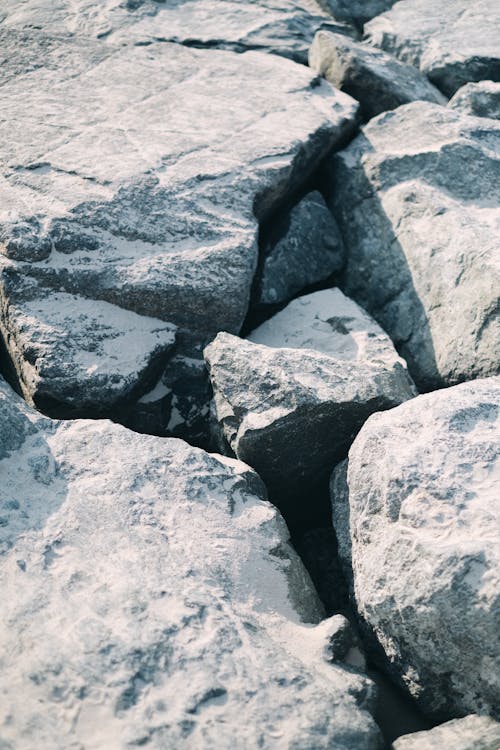 Close-up Photo of Gray Rocks