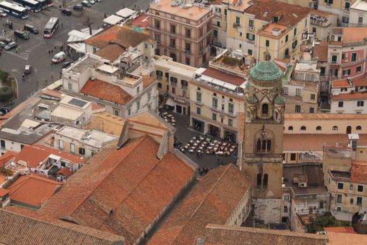 Aerial View of a City