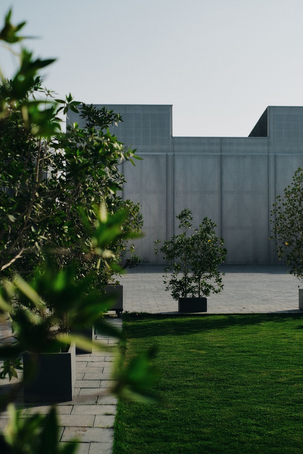 Illustrative stock photograph of landscaping