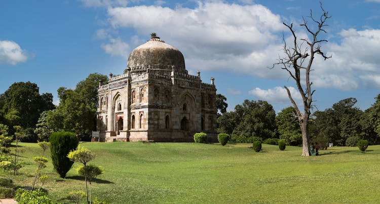 Facade Of Shish Gumbad In India