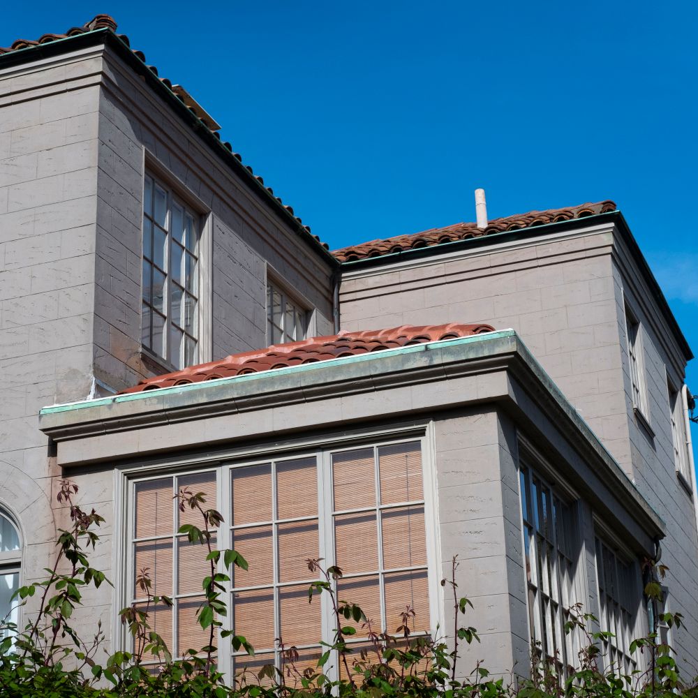 Exterior Painting in Foots Cray — dust sheets down and the room fully protected