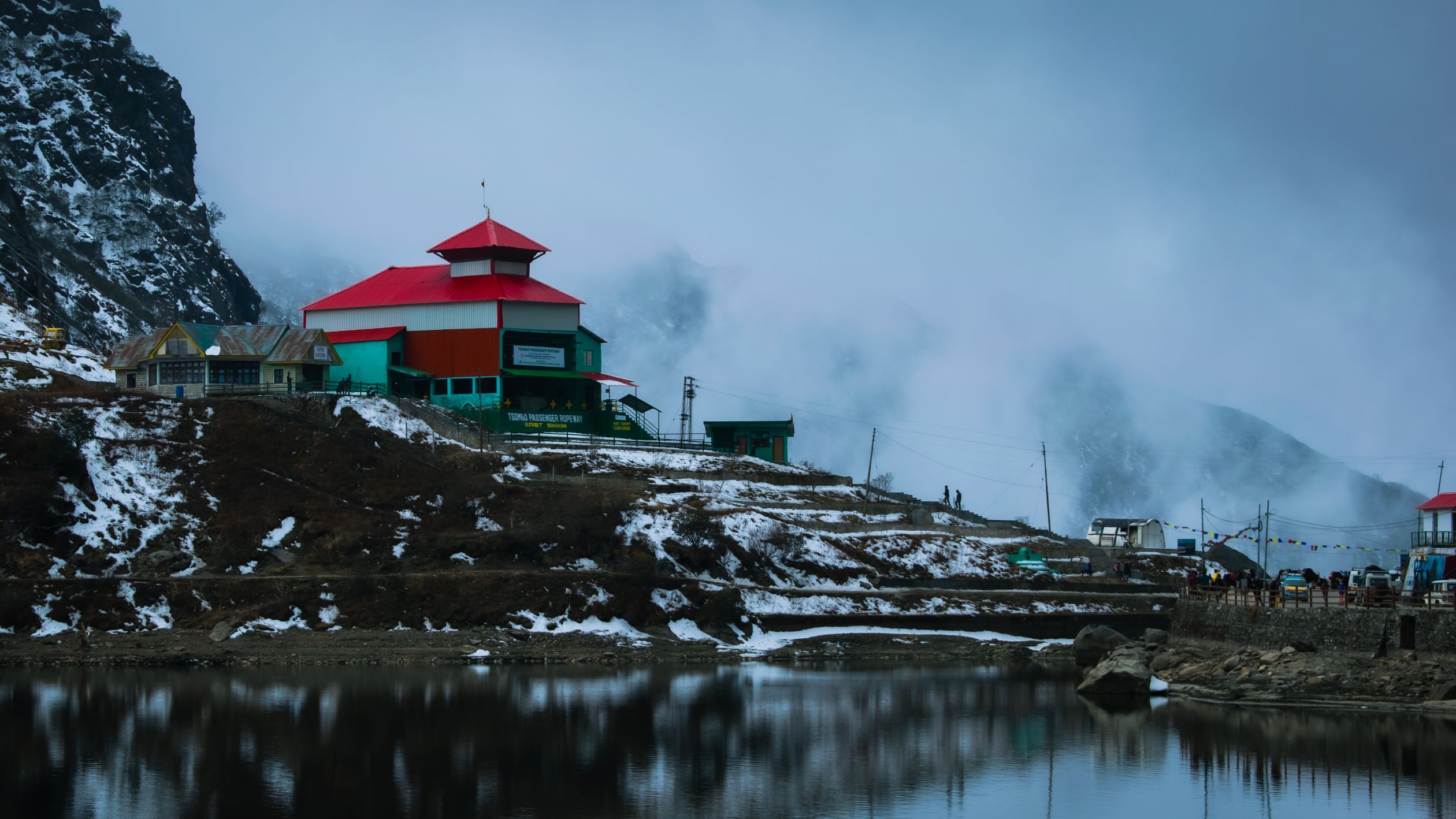 Tsomgo Ropeway Picture Tsomgo Passenger Ropeway in India · Free Stock Photo