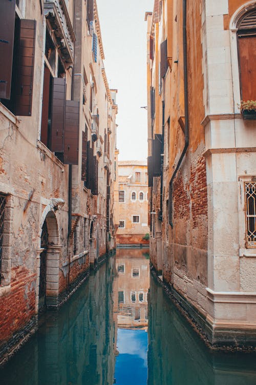 Canal Between Buildings