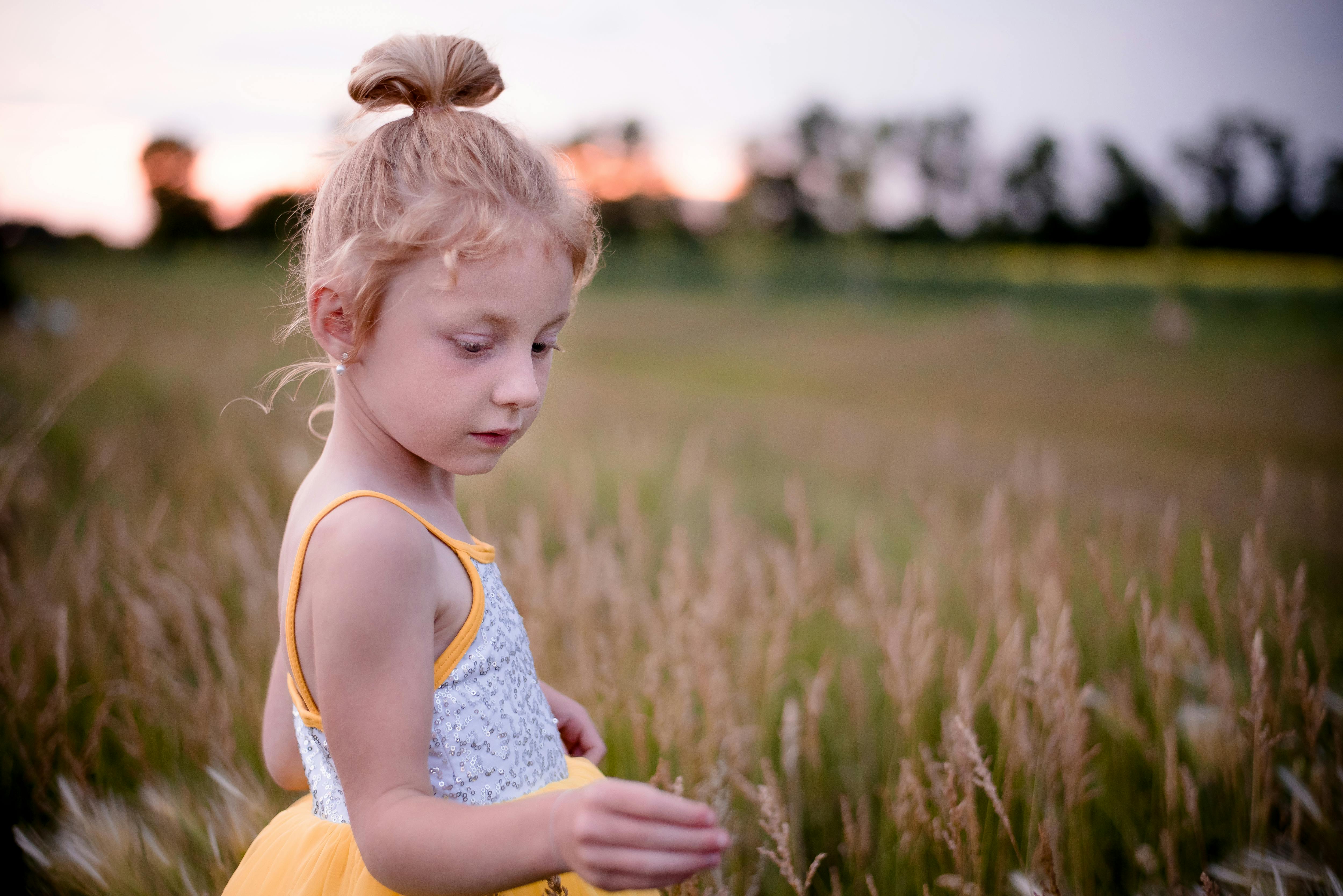 Hand Touching Grass Stock Video Footage for Free Download