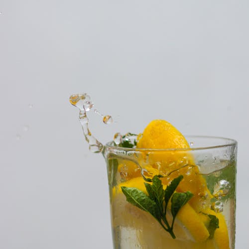 Základová fotografie zdarma na téma citron, čtvercový formát, detail