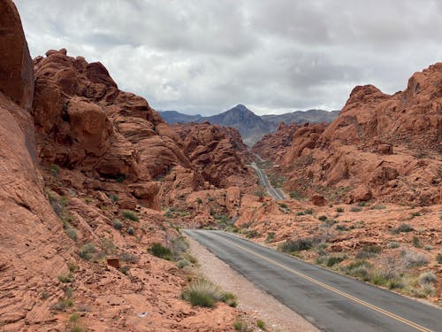 Road Through the Valley of Fire, Nevada, United States