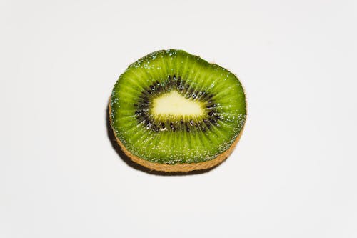 Close-Up Shot of Sliced Kiwi 