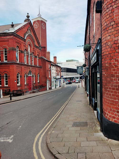 Buildings on City Street