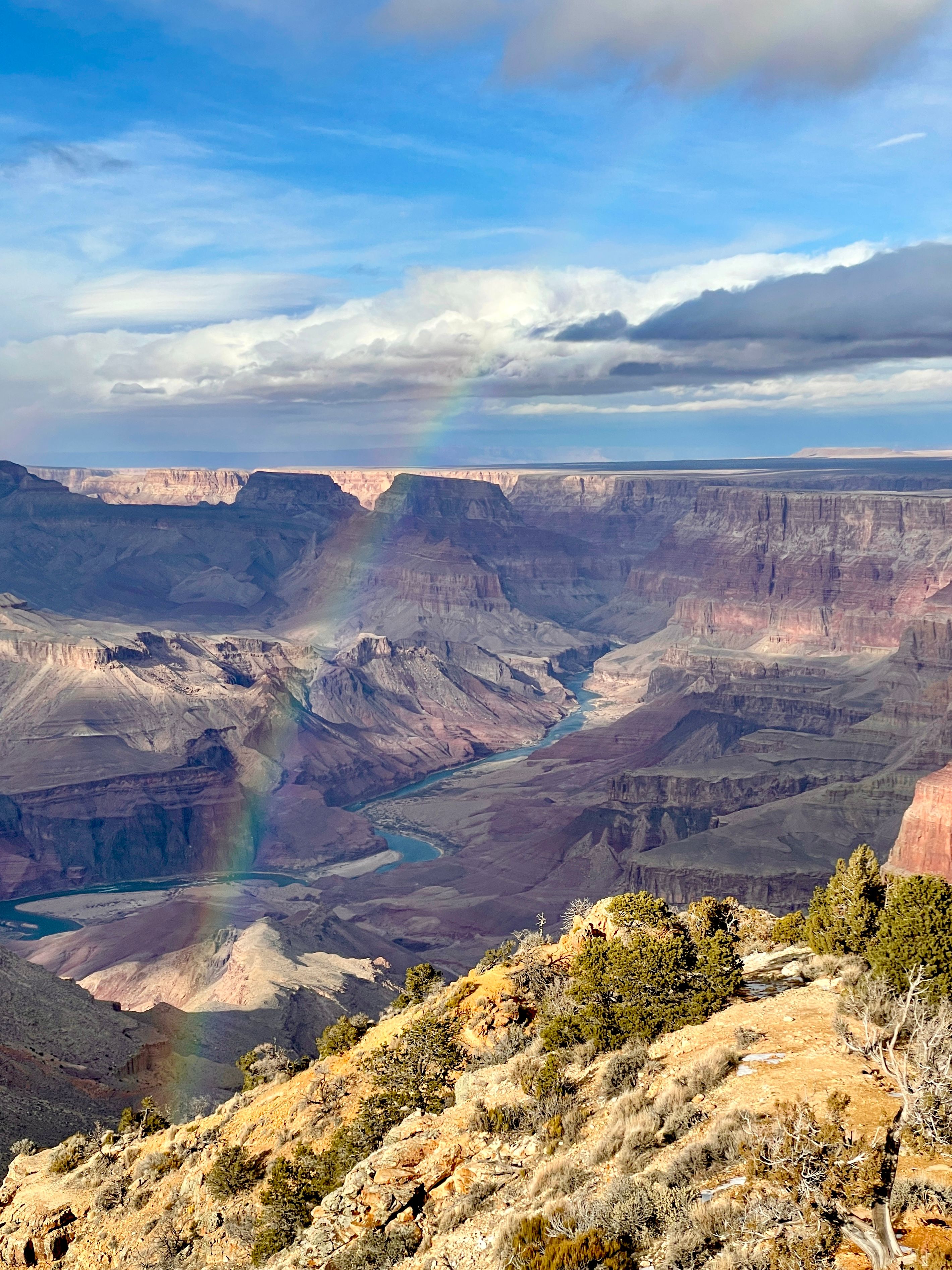 A Rainbow over the Grand Canyon · Free Stock Photo