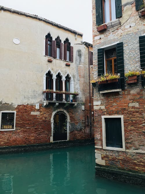 Buildings and Canal in Venice, Italy