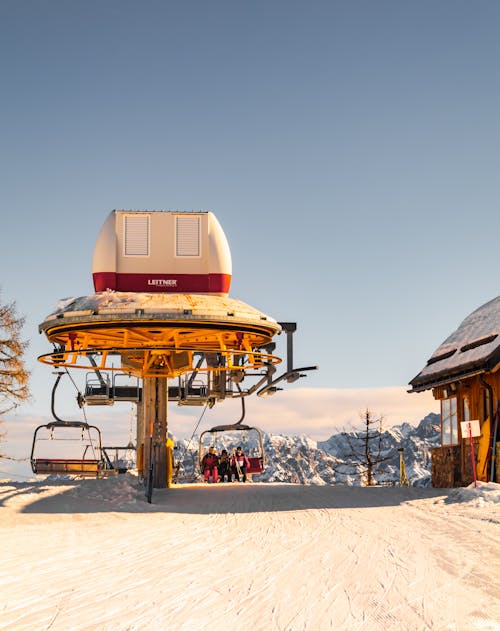 Foto profissional grátis de com frio, estação de esqui, inverno