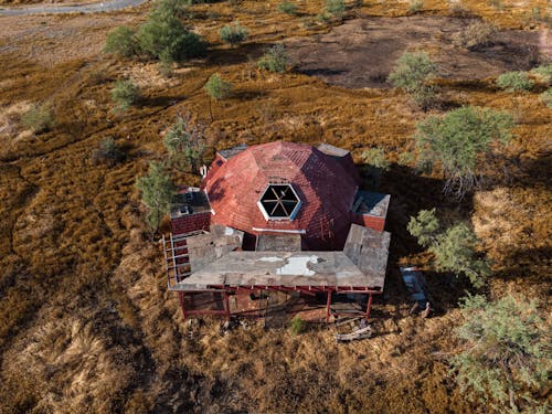 Immagine gratuita di abbandonato, campo, cupola