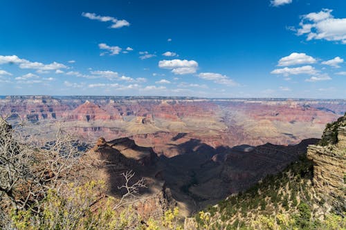 Free Blue Sky over Grand Canyon Stock Photo