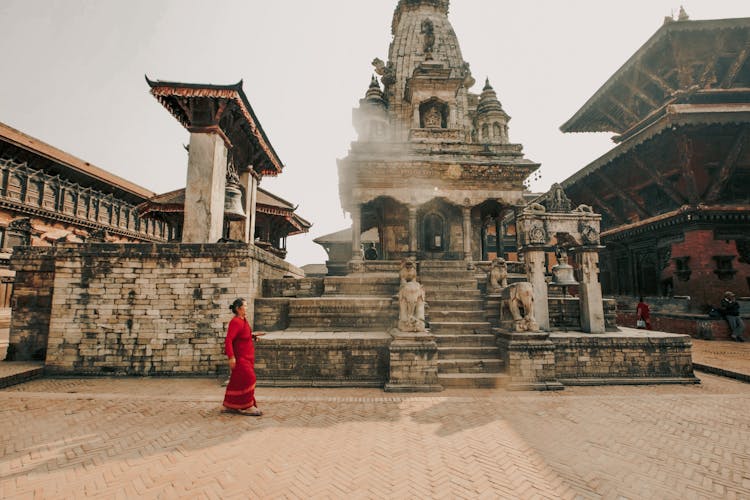 Bhaktapur Durbar Square In Nepal
