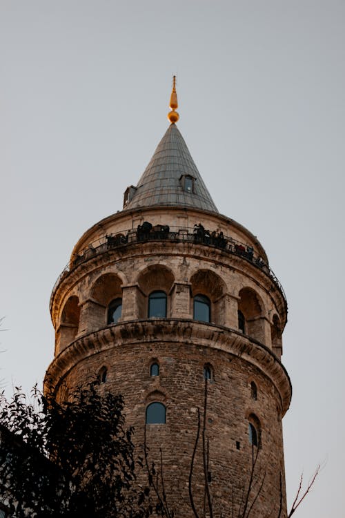 Galata Tower under Clear Sky 