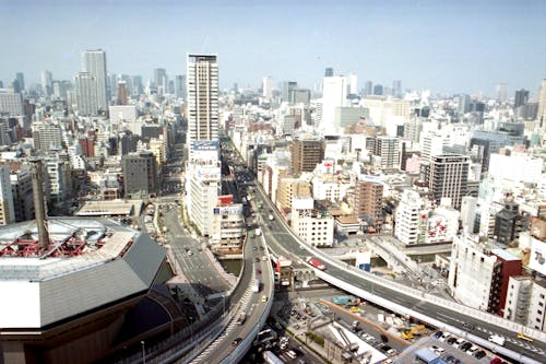 çağdaş, hava fotoğrafçılığı, Japonya içeren Ücretsiz stok fotoğraf