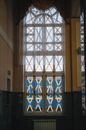 Brown Wooden Framed Glass Door
