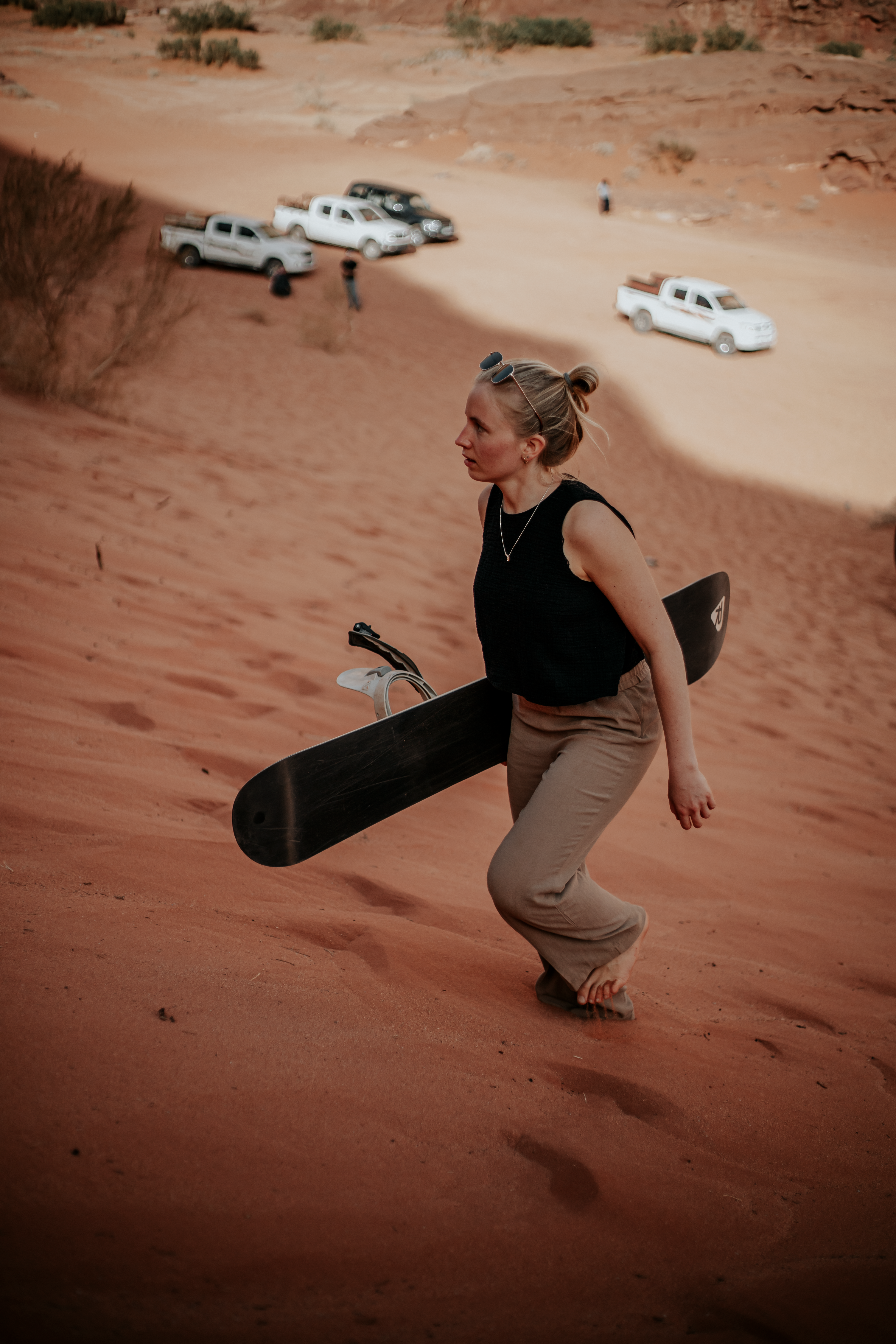 Sandboarding & quad along the erg 1