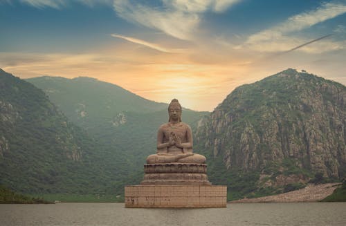 Gratis lagerfoto af berømte vartegn, bjerge, buddha Lagerfoto
