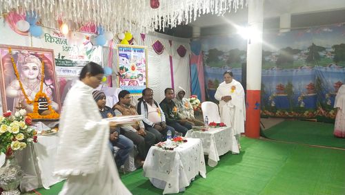 Free Kishan Divas programe Stock Photo
