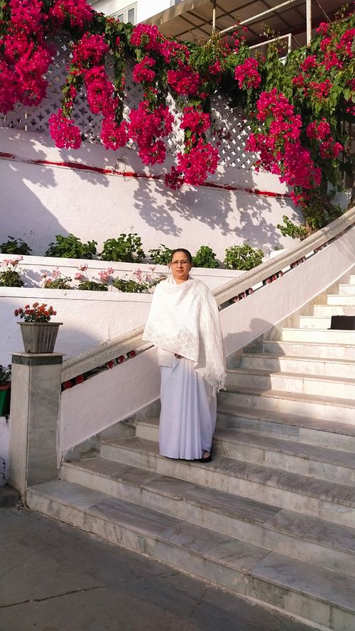 Free BK Manjusha didi ji Pandav bhavan Stock Photo