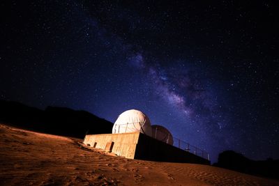 Observatory dome under a night sky by Emran Omar on Pexels