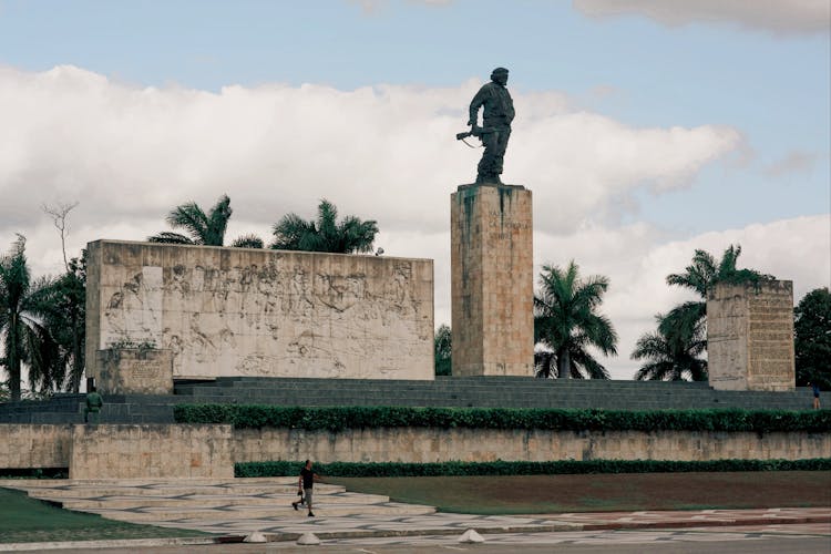 The Che Guevara Mausoleum In Santa Clara Cuba