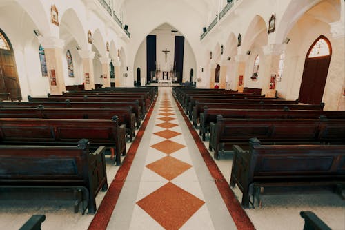 Interior Design of Cathedral of Saint Claire of Assisi in Cuba