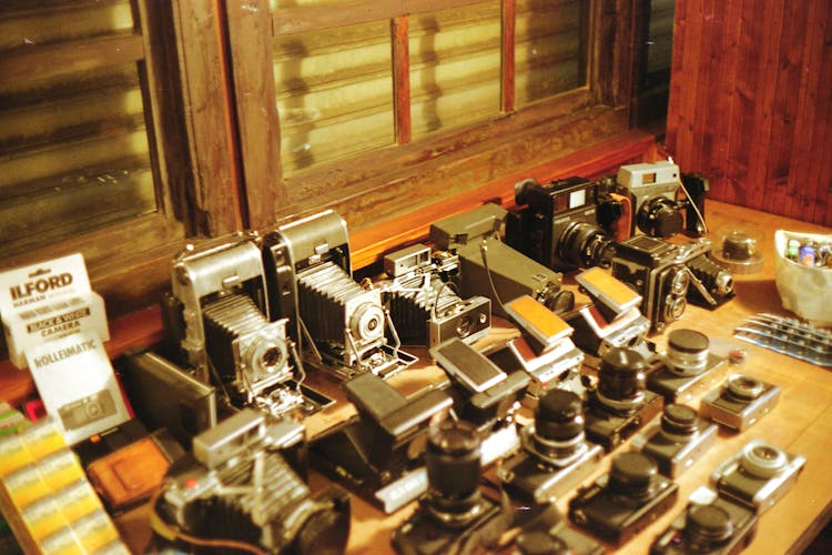 Collection Of Vintage Camera 