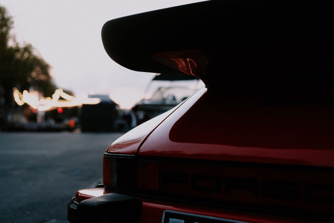 Red Car on Road · Free Stock Photo