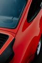 Rear Fender of a Red Car
