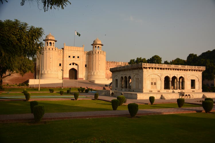 The Lahore Fort Building In Pakistan