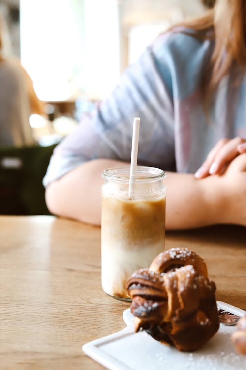 Ücretsiz buzlu kahve, içecek, Kahve içeren Ücretsiz stok fotoğraf Stok Fotoğraflar