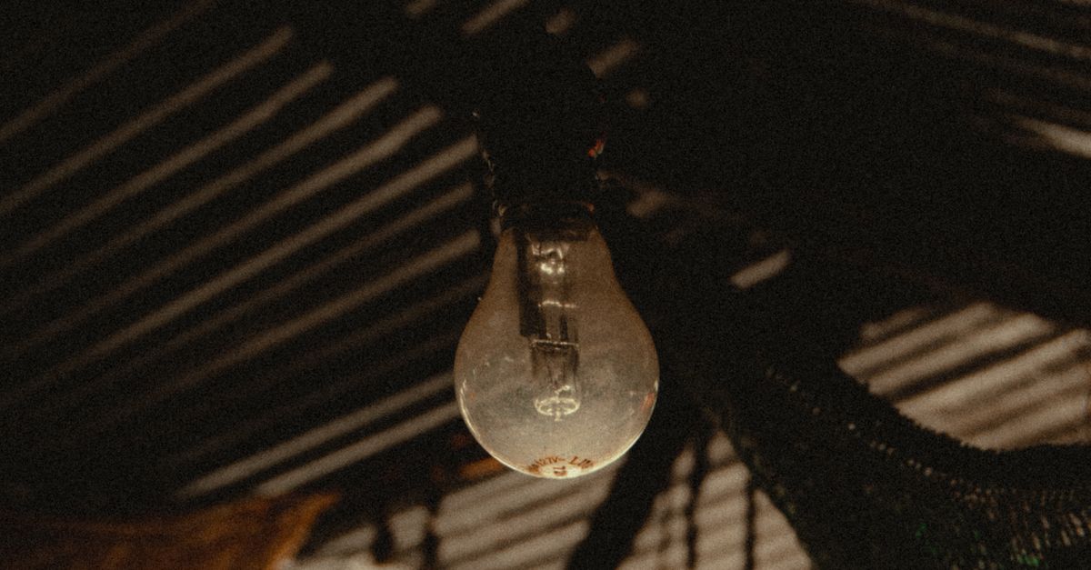 Lightbult Inside A Light Bulb Inside a Home · Free Stock Photo