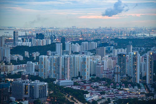 City Skyline of Singapore